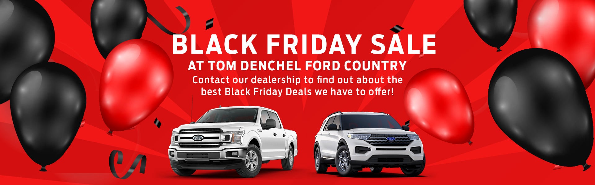 Tom Denchel Ford Black Friday Sale